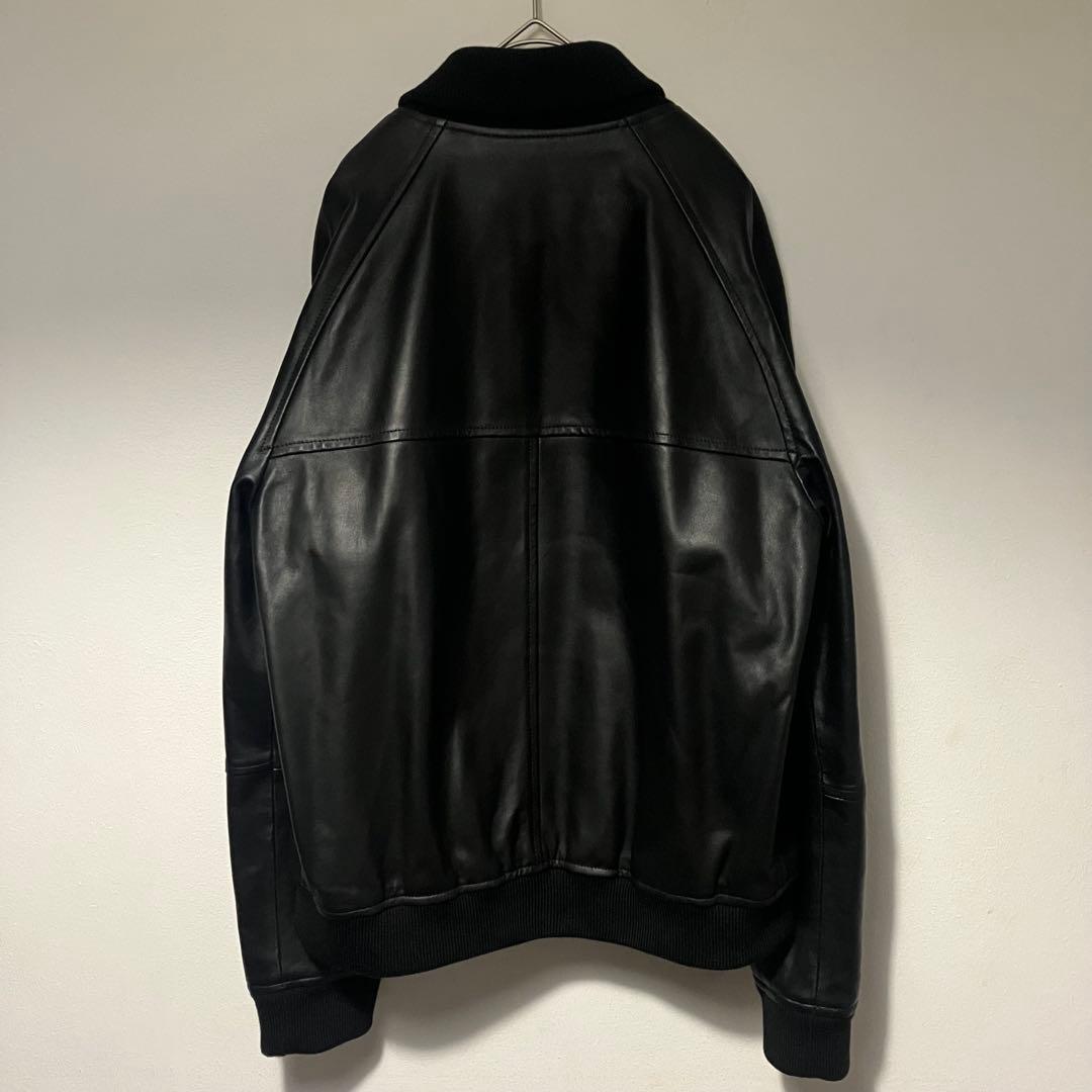 【菅原靴店限定】EMMETI レザーウールカシミヤスタジャン 50 即完売商品