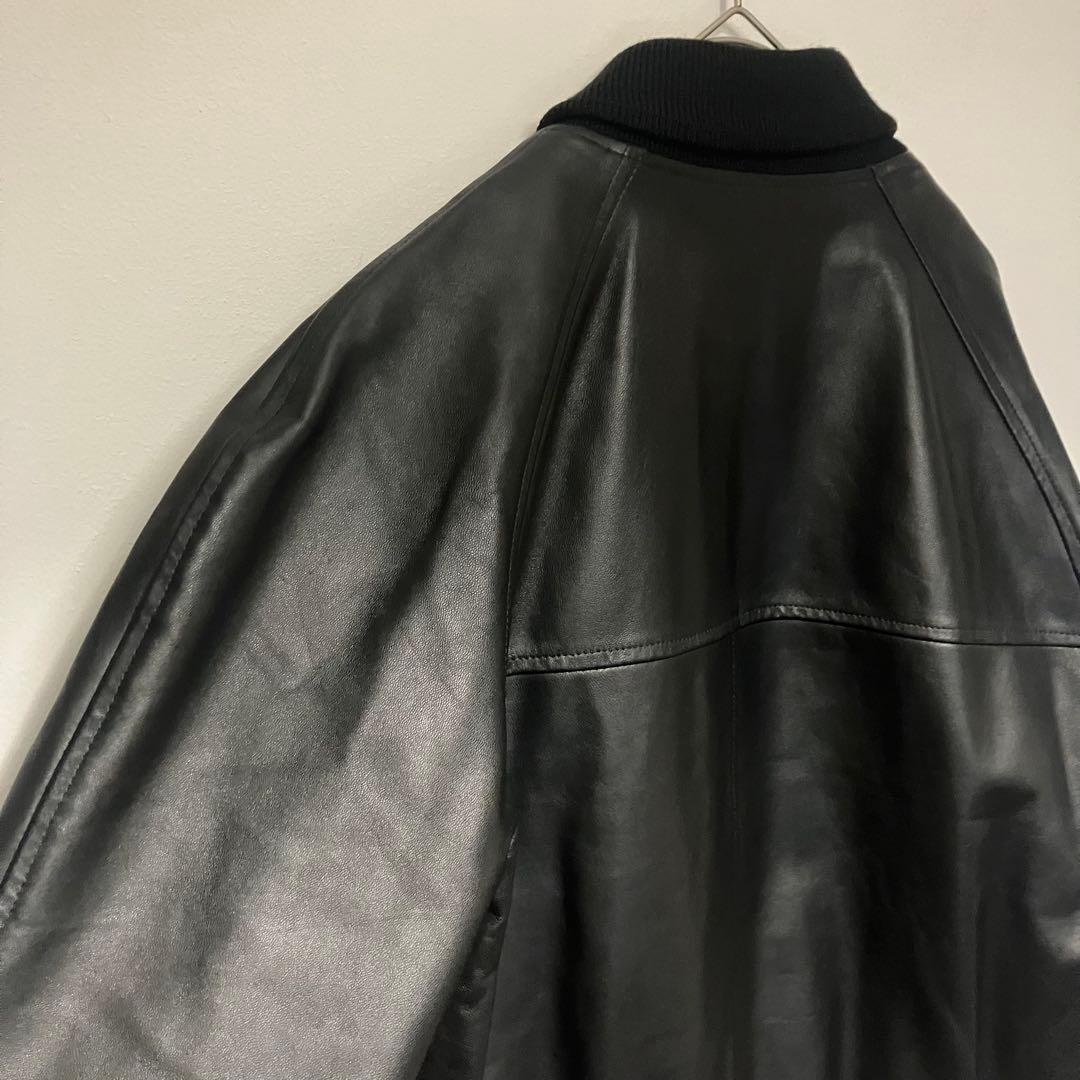 【菅原靴店限定】EMMETI レザーウールカシミヤスタジャン 50 即完売商品