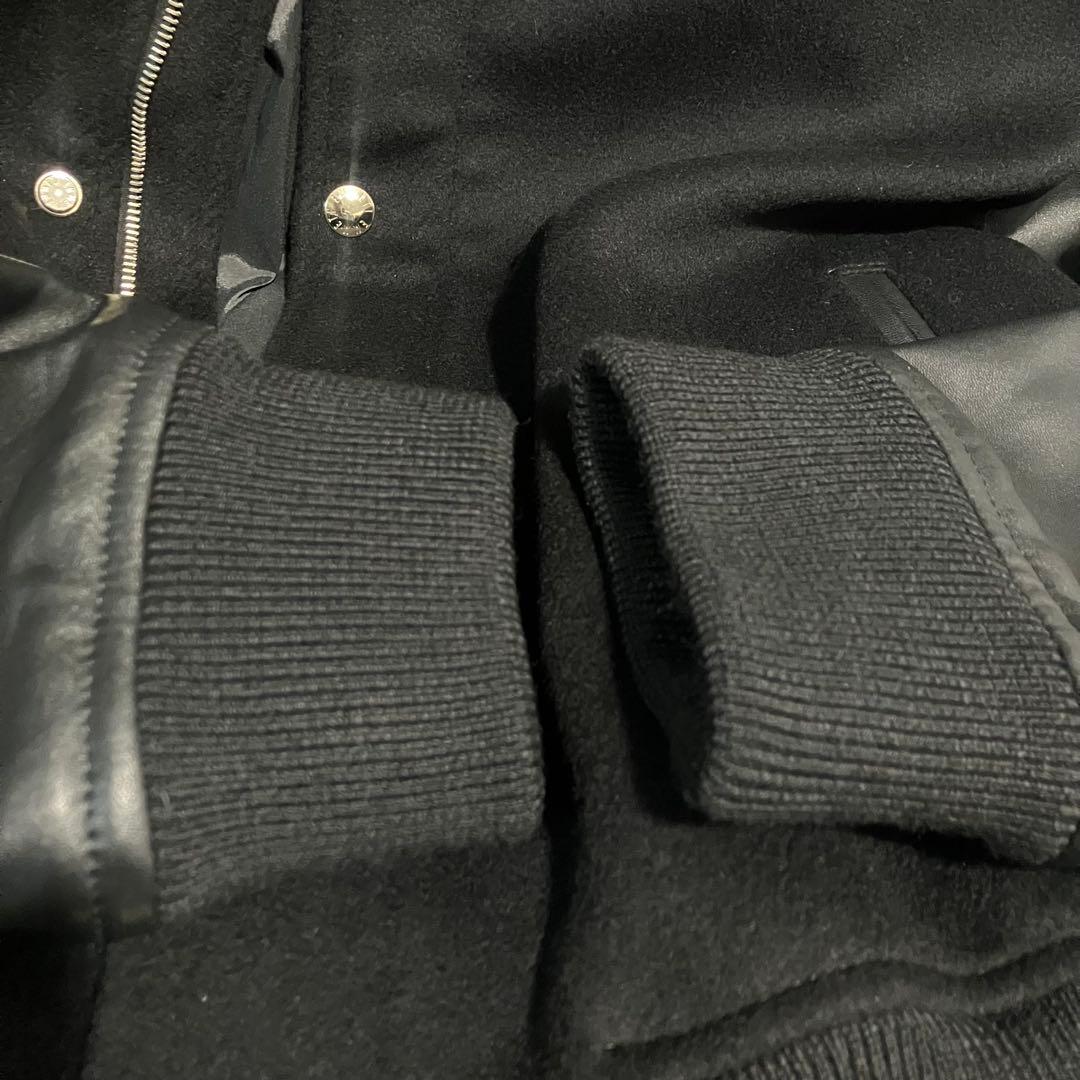 【菅原靴店限定】EMMETI レザーウールカシミヤスタジャン 50 即完売商品