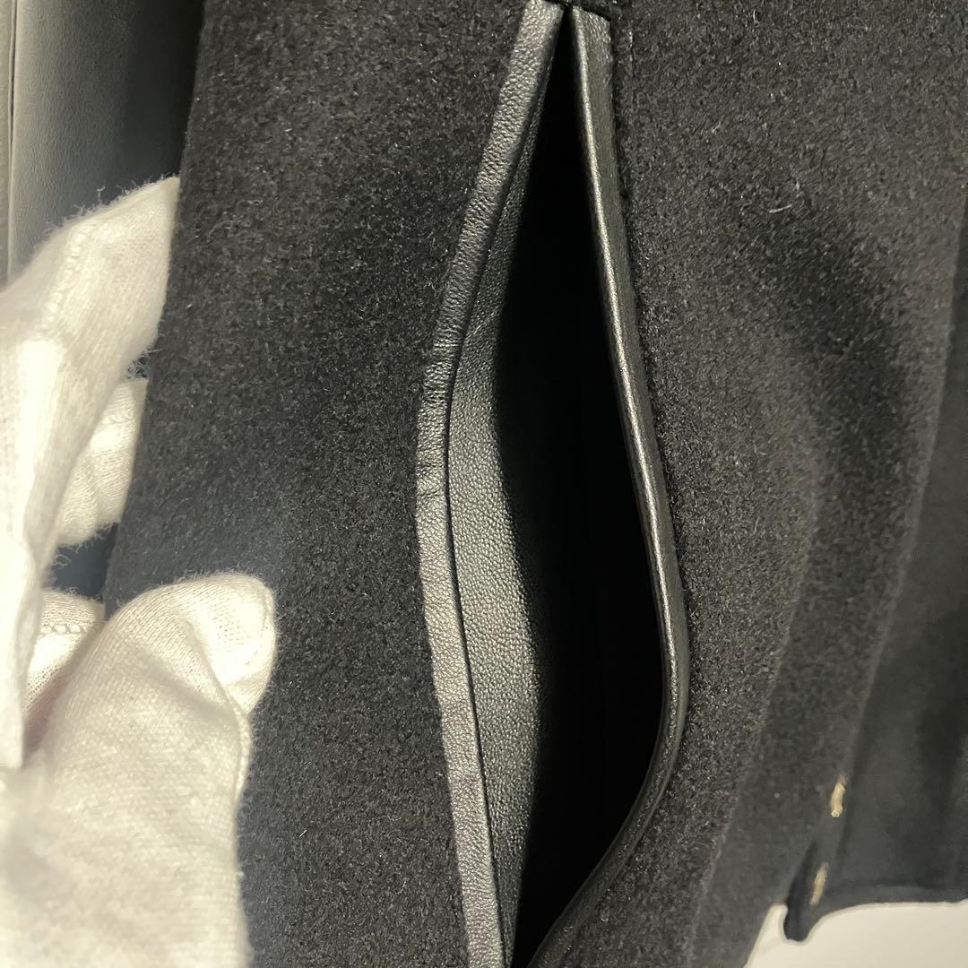 【菅原靴店限定】EMMETI レザーウールカシミヤスタジャン 50 即完売商品