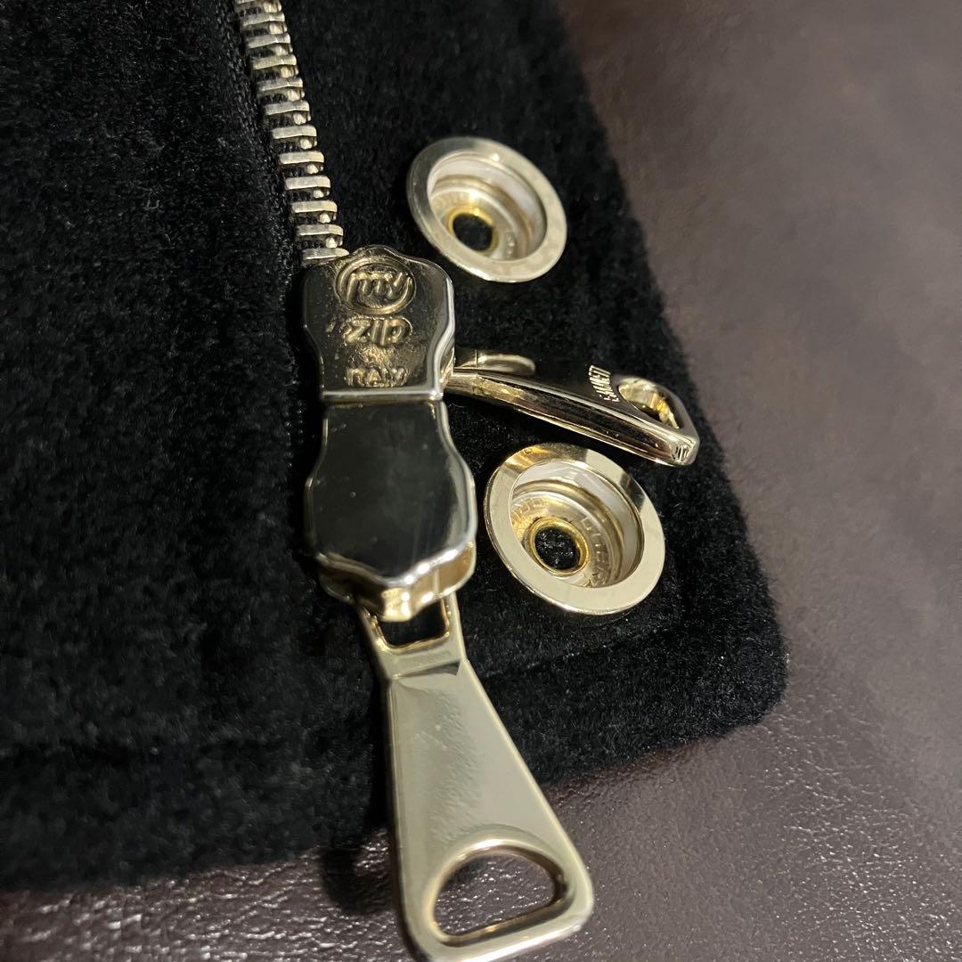 【菅原靴店限定】EMMETI レザーウールカシミヤスタジャン 50 即完売商品