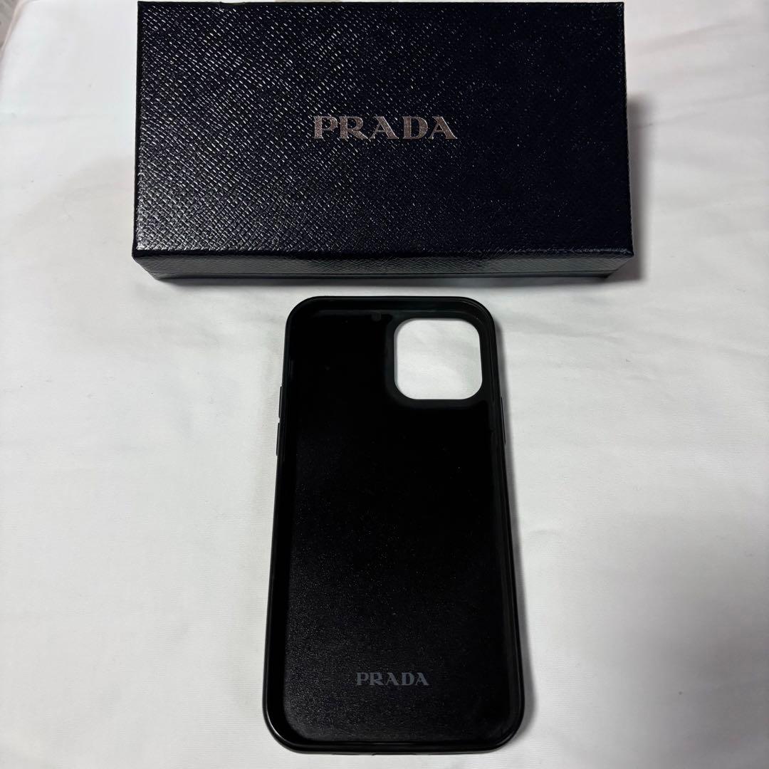 【匿名配送】【外箱・ギャランティーカード付き】PRADA iPhoneケース