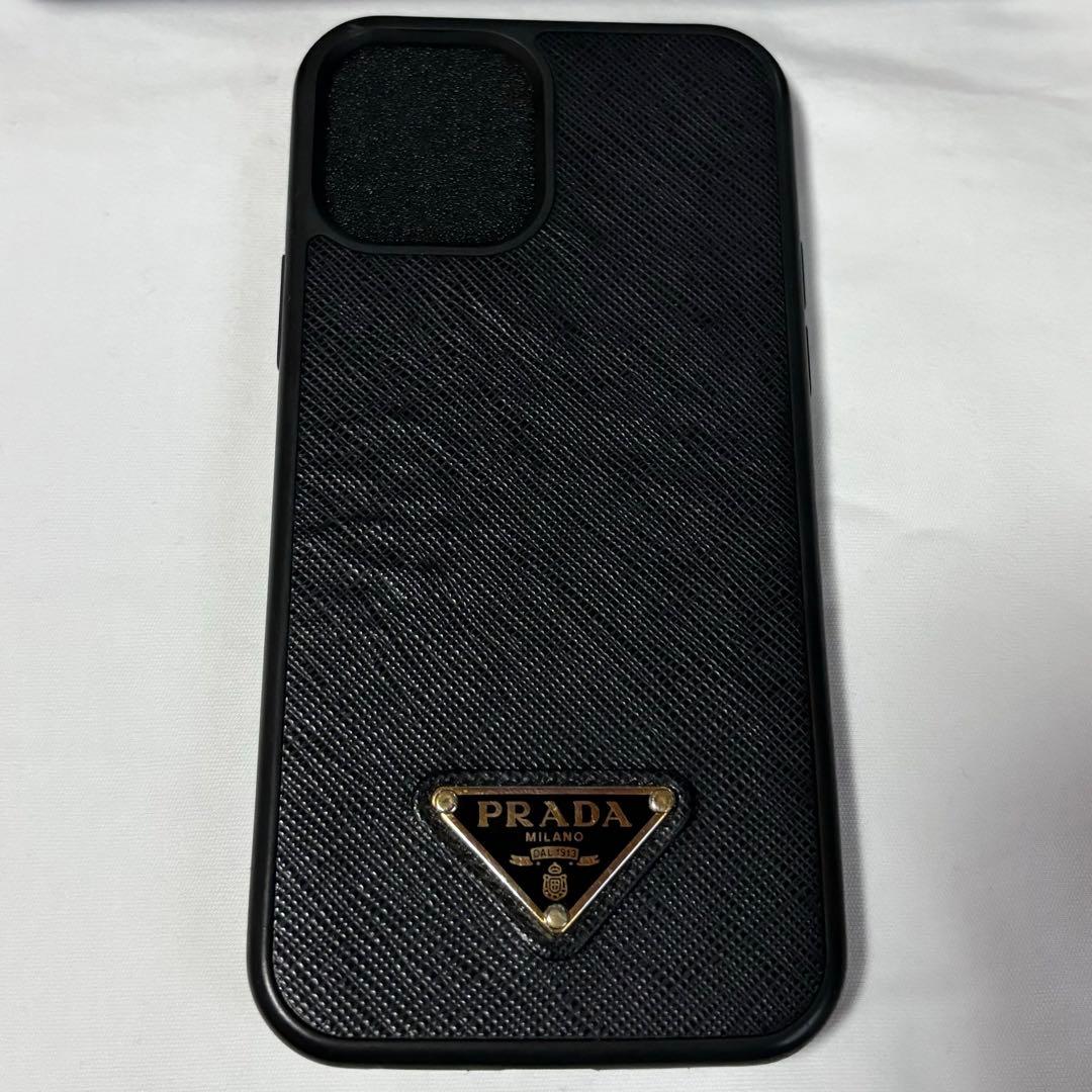 【匿名配送】【外箱・ギャランティーカード付き】PRADA iPhoneケース