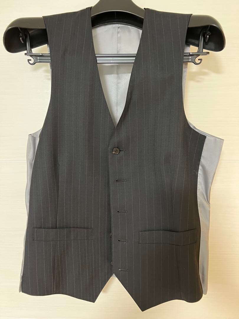 BLACK BIRD TAILOR ブラック ストライプ スリーピーススーツ