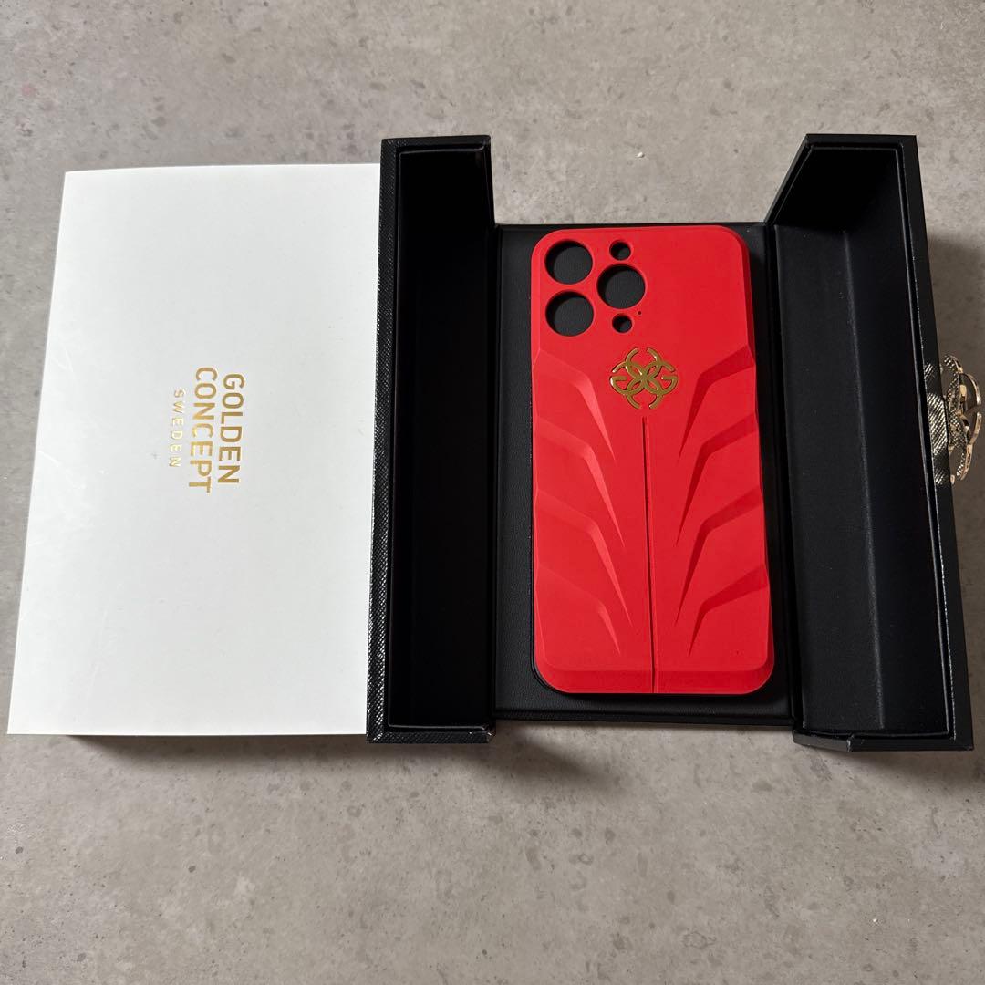 GOLDEN CONCEPT iPhone 16 Pro Max ケース レッド
