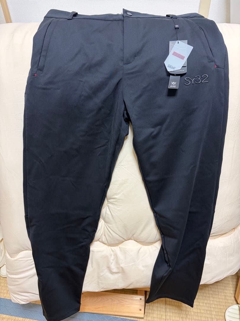 SY32 ブラック フルジップジャケット　セットアップ