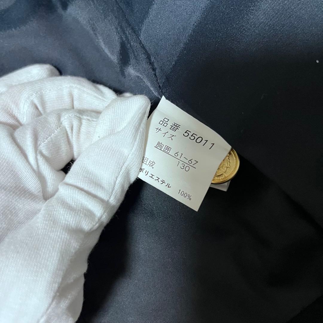 美品　POLO フォーマル　スーツ　キッズ　130 卒服　ブラック