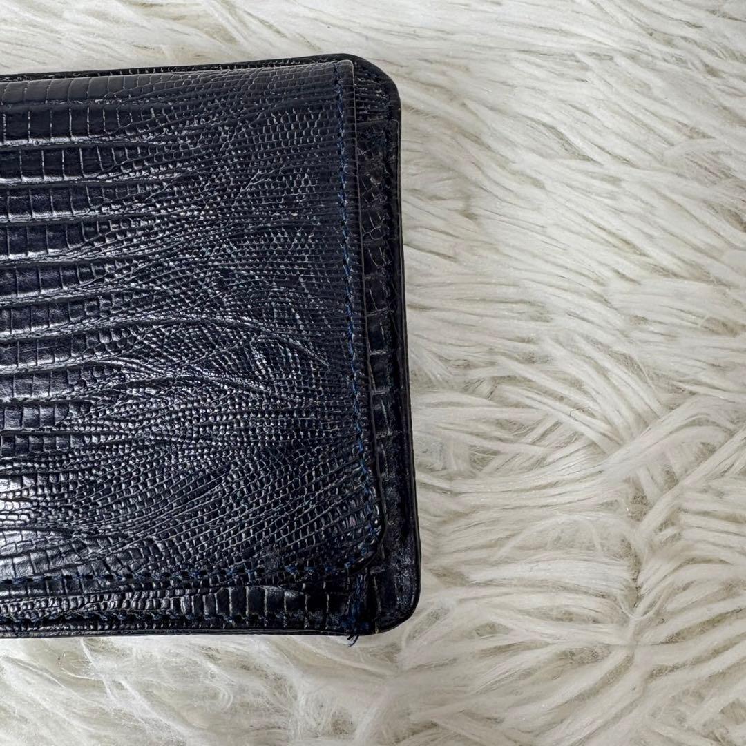 新品未使用✨GLEN グレンロイヤル　マネークリップ　リザード型押し