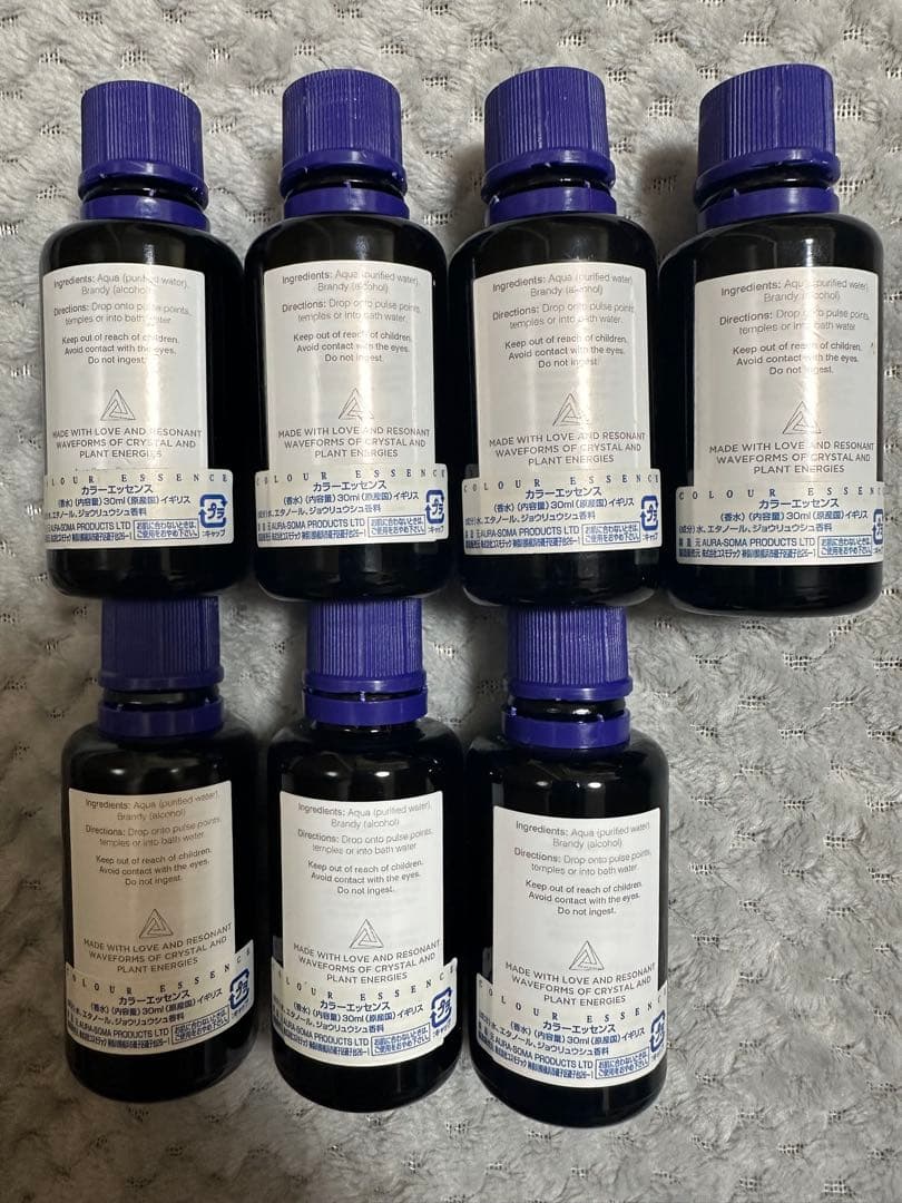 AURA-SOMA エッセンシャルオイルセット 6本