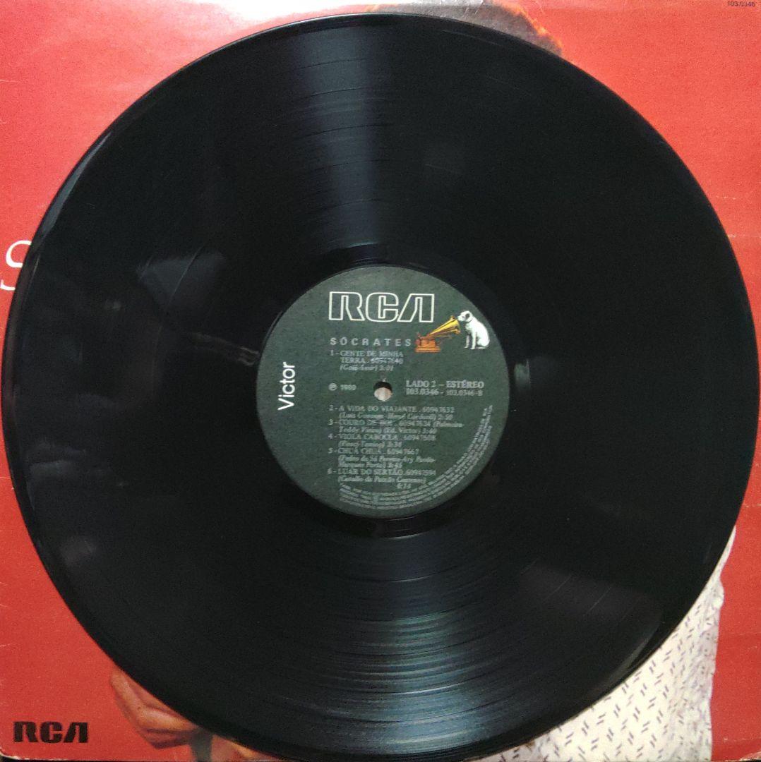 Dr.ソクラテス　コリンチャンス　元ブラジルサッカー代表　LPレコード1980年