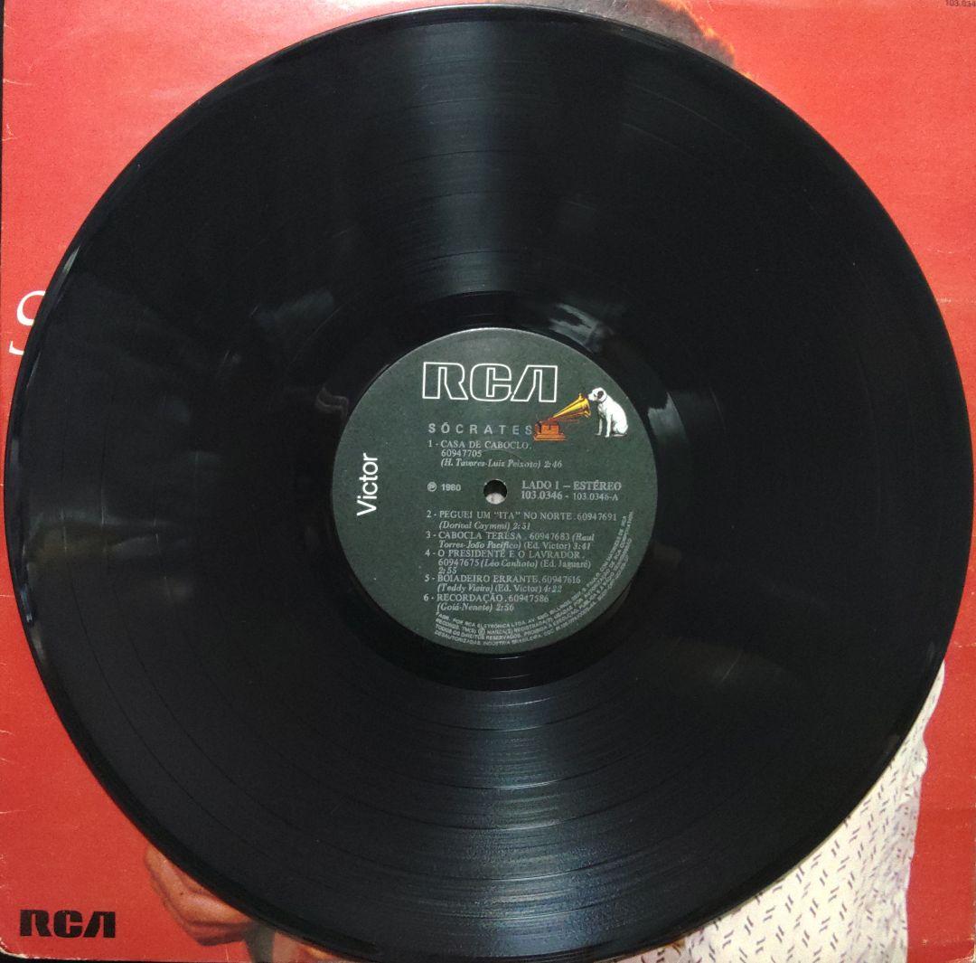 Dr.ソクラテス　コリンチャンス　元ブラジルサッカー代表　LPレコード1980年