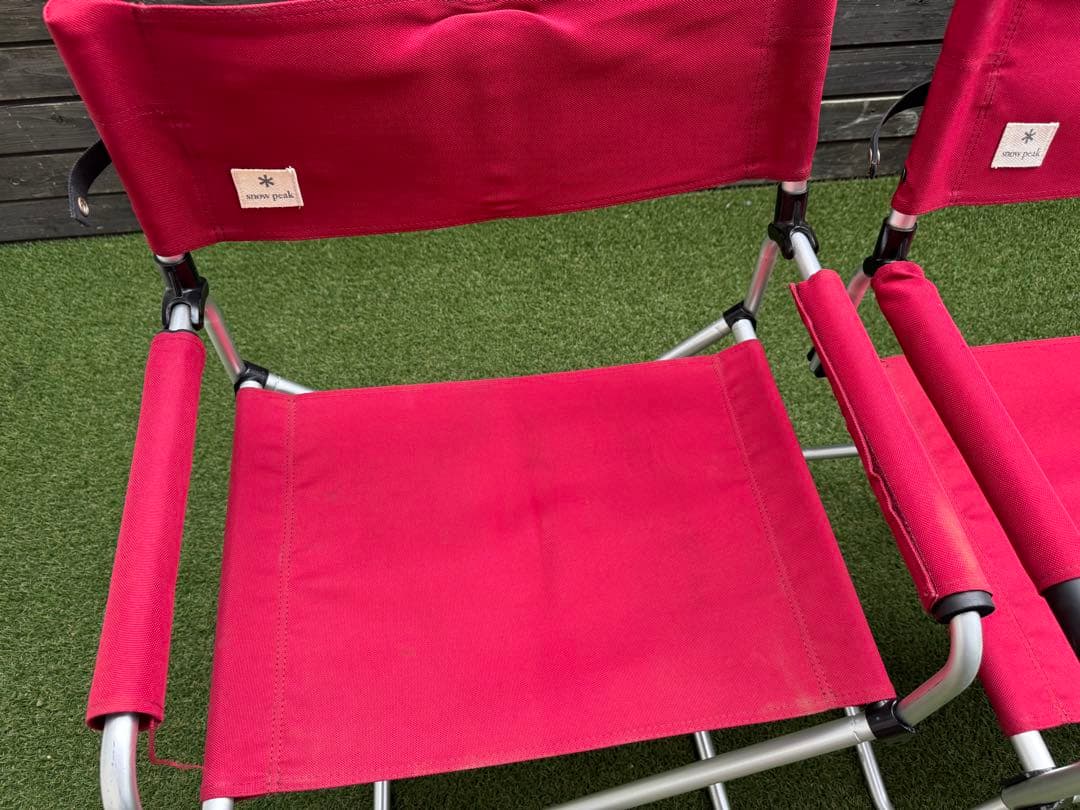 スノーピーク　フォールディングチェア　3脚セット