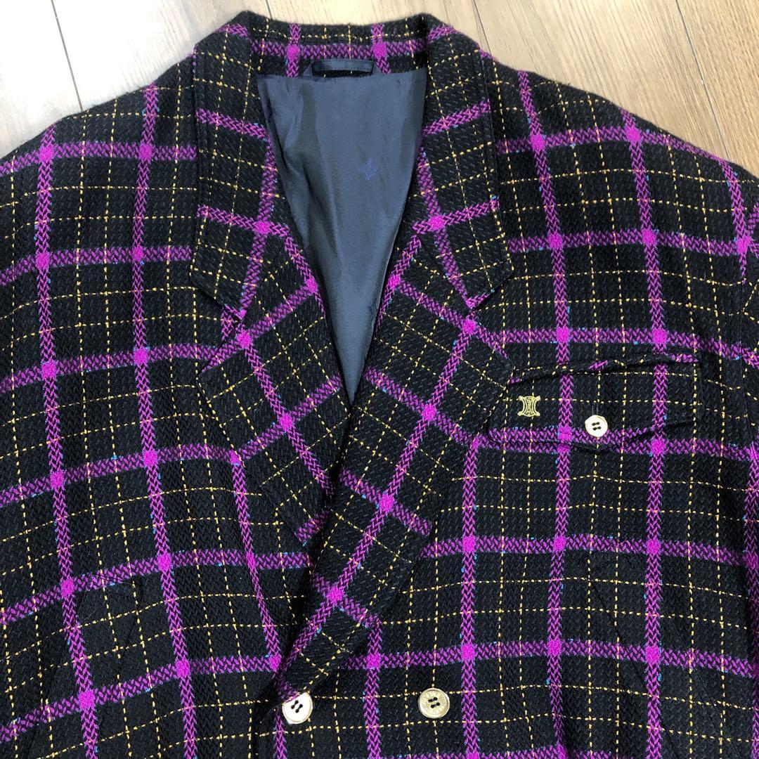 CELINE セリーヌ　ビンテージ　ジャケット　金ボタン