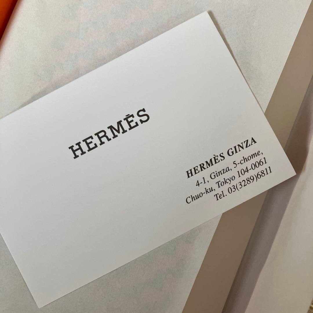 ABC様限定　エルメス　HERMES ネクタイ　オレンジ