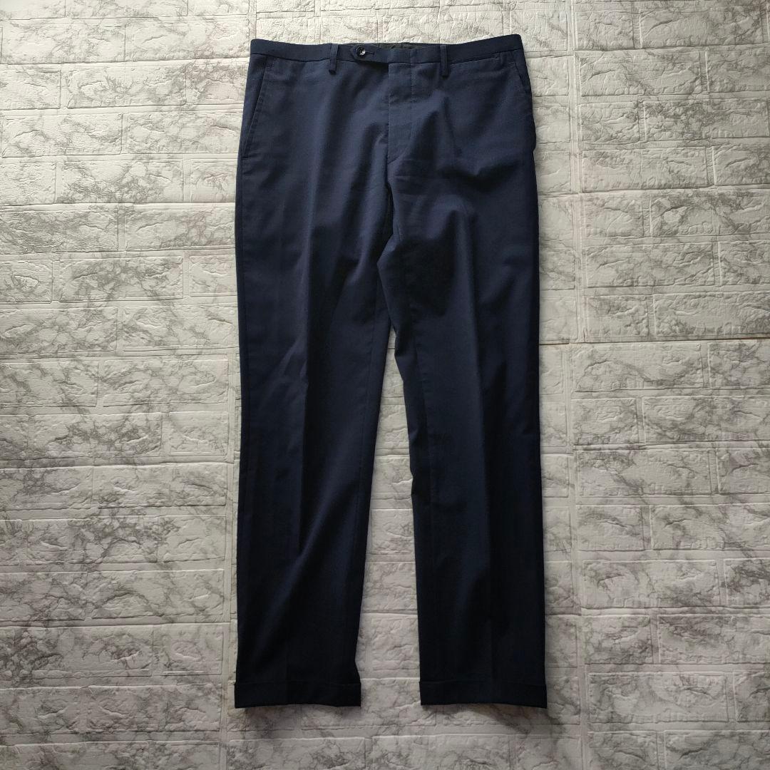 【XL】スーツセレクト　3ピース　セットアップスーツ　ネイビー　A7