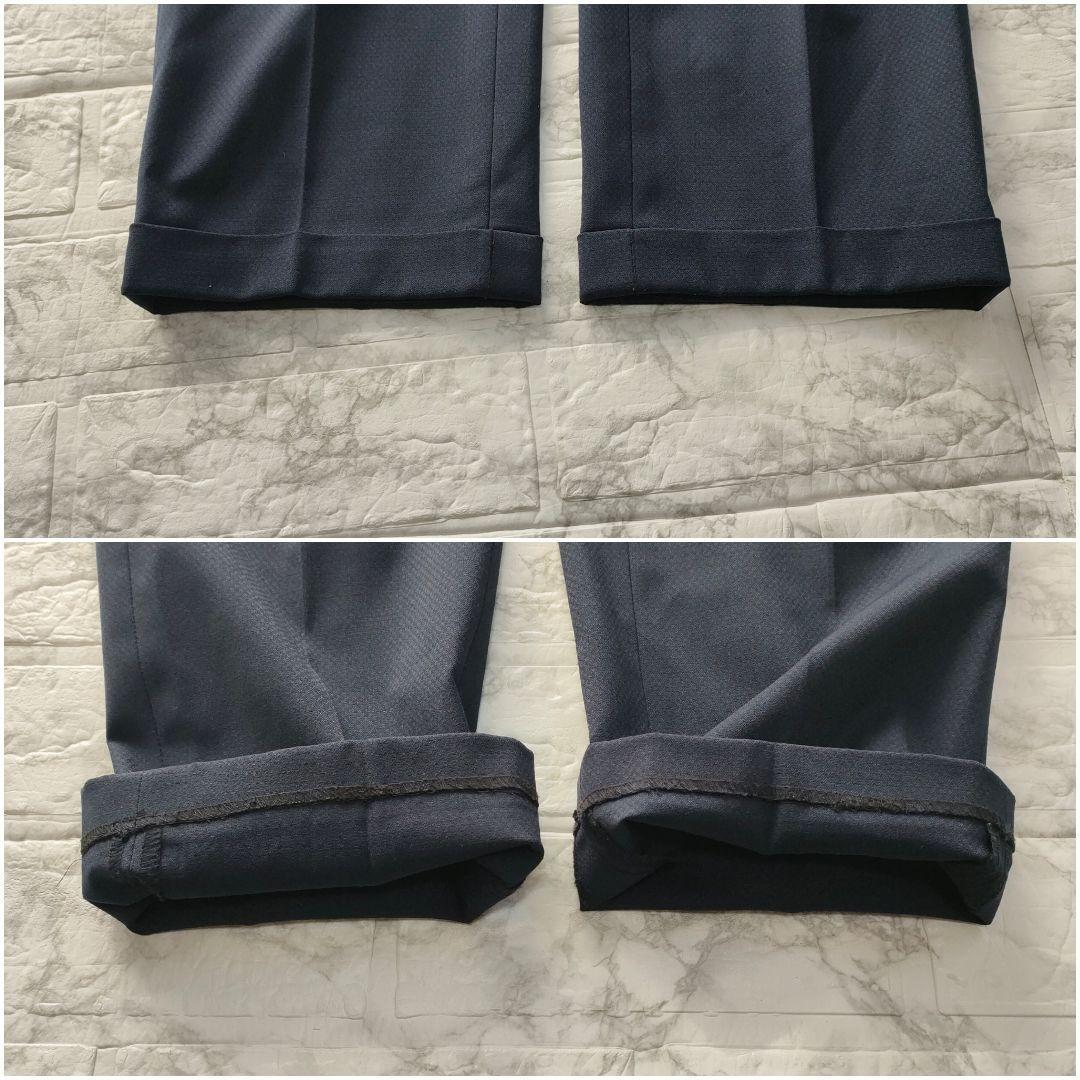 【XL】スーツセレクト　3ピース　セットアップスーツ　ネイビー　A7