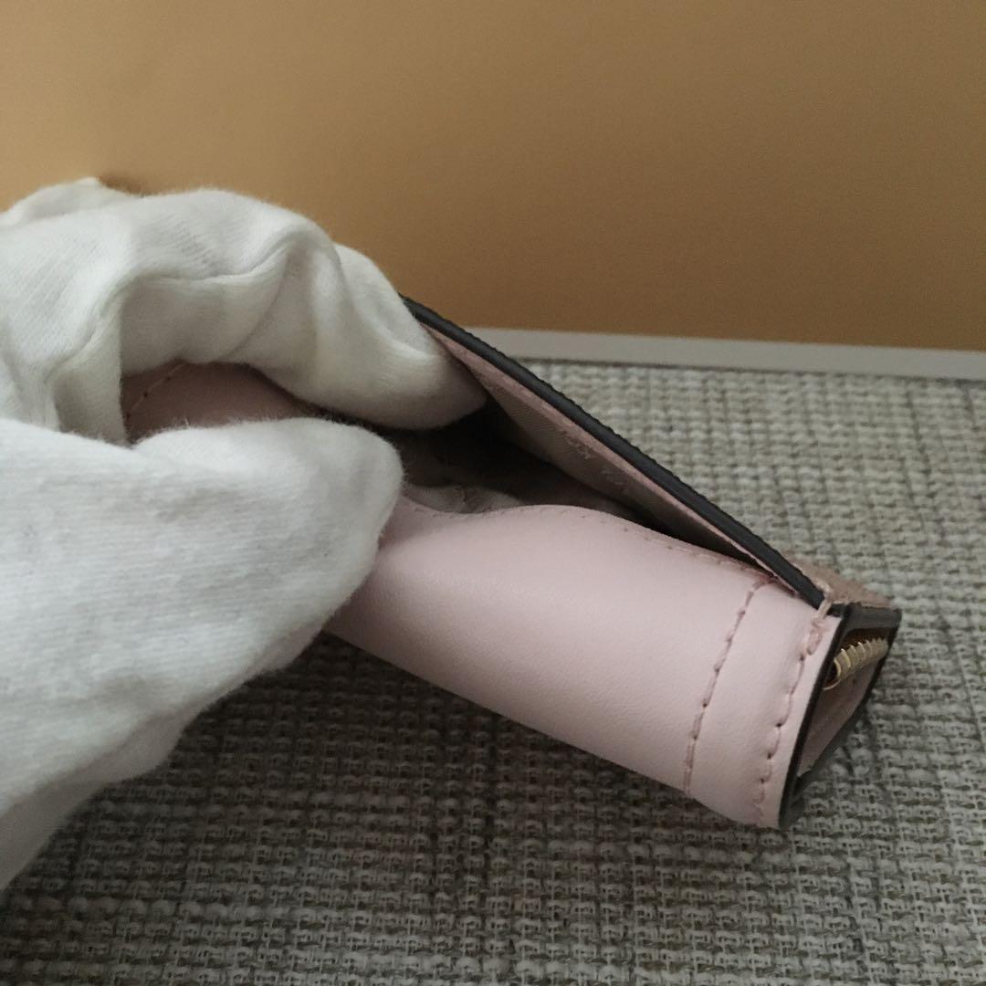 新品 マイケルコース MICHEAL KORS シグネチャーピンク キーケース