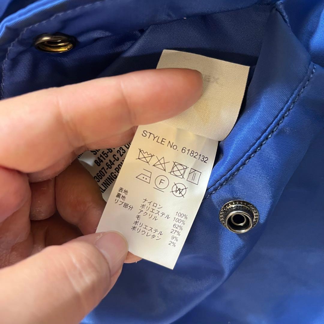 アーチロゴ　L ワッペン　AVIREX MA-1 フライトジャケット ミリタリー