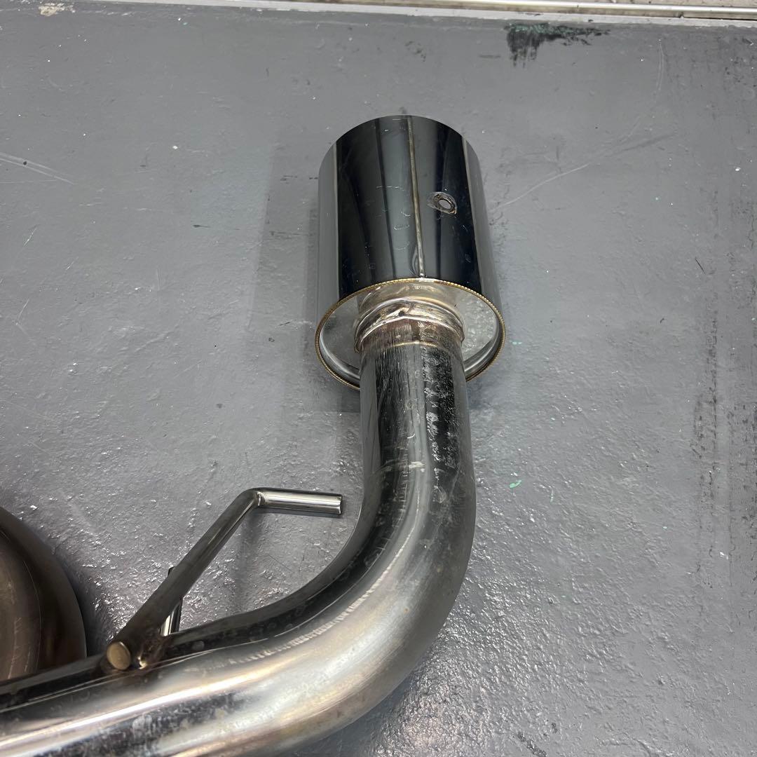 BE FREE GR86 競技用マフラー　リアピのみ