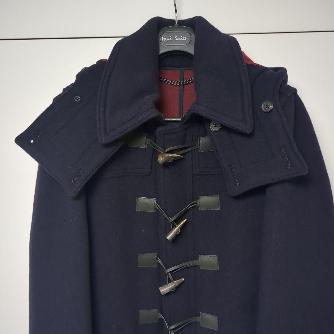 最終日販売　Gloverall　ポールスミス　ネイビー ダッフルコート