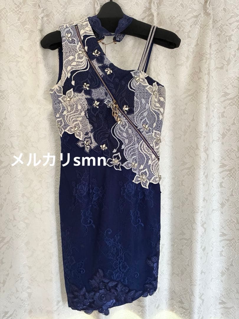 新品　robe de fleurs glossy ドレス　M シュガー