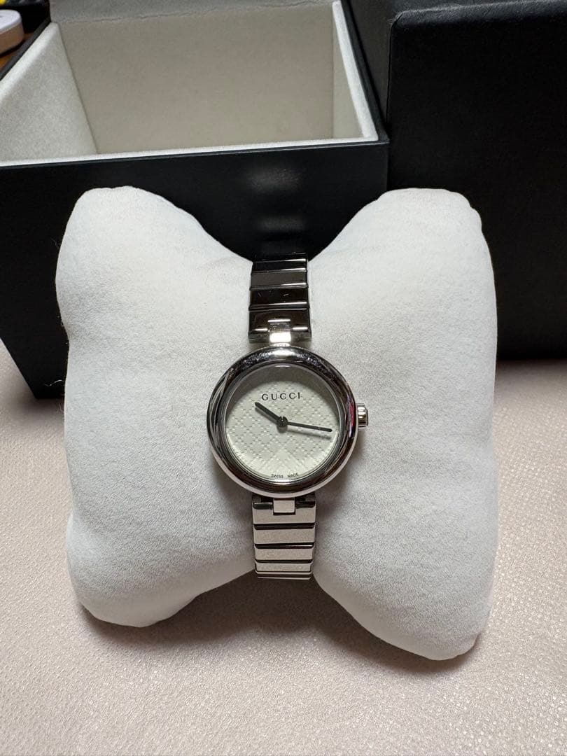 GUCCI ディアマンティッシマ　クォーツ 腕時計 シルバー