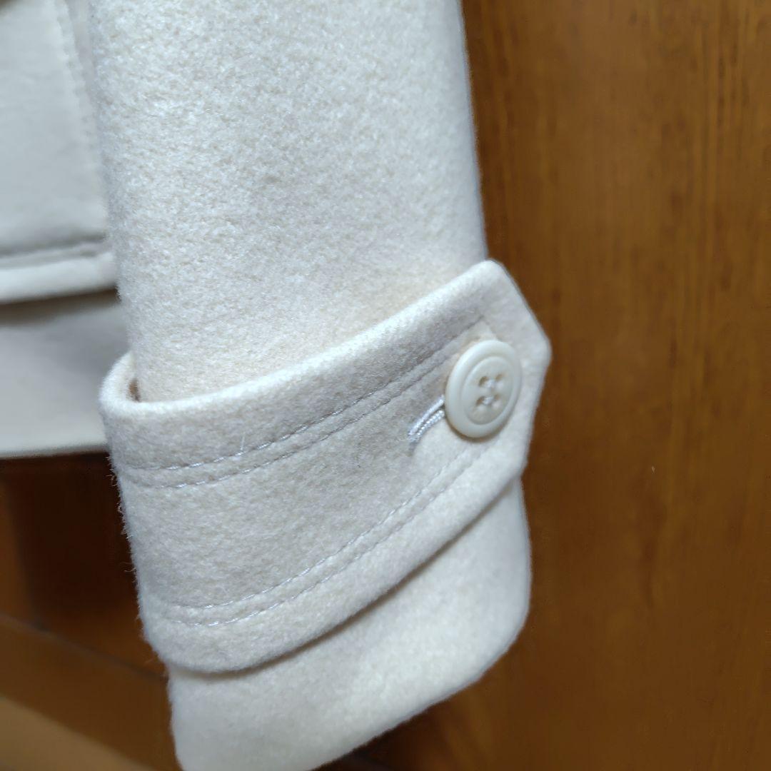 BURBERRY BLUE LABEL 38 アンゴラ混ウールコート