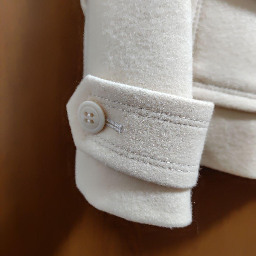 BURBERRY BLUE LABEL 38 アンゴラ混ウールコート