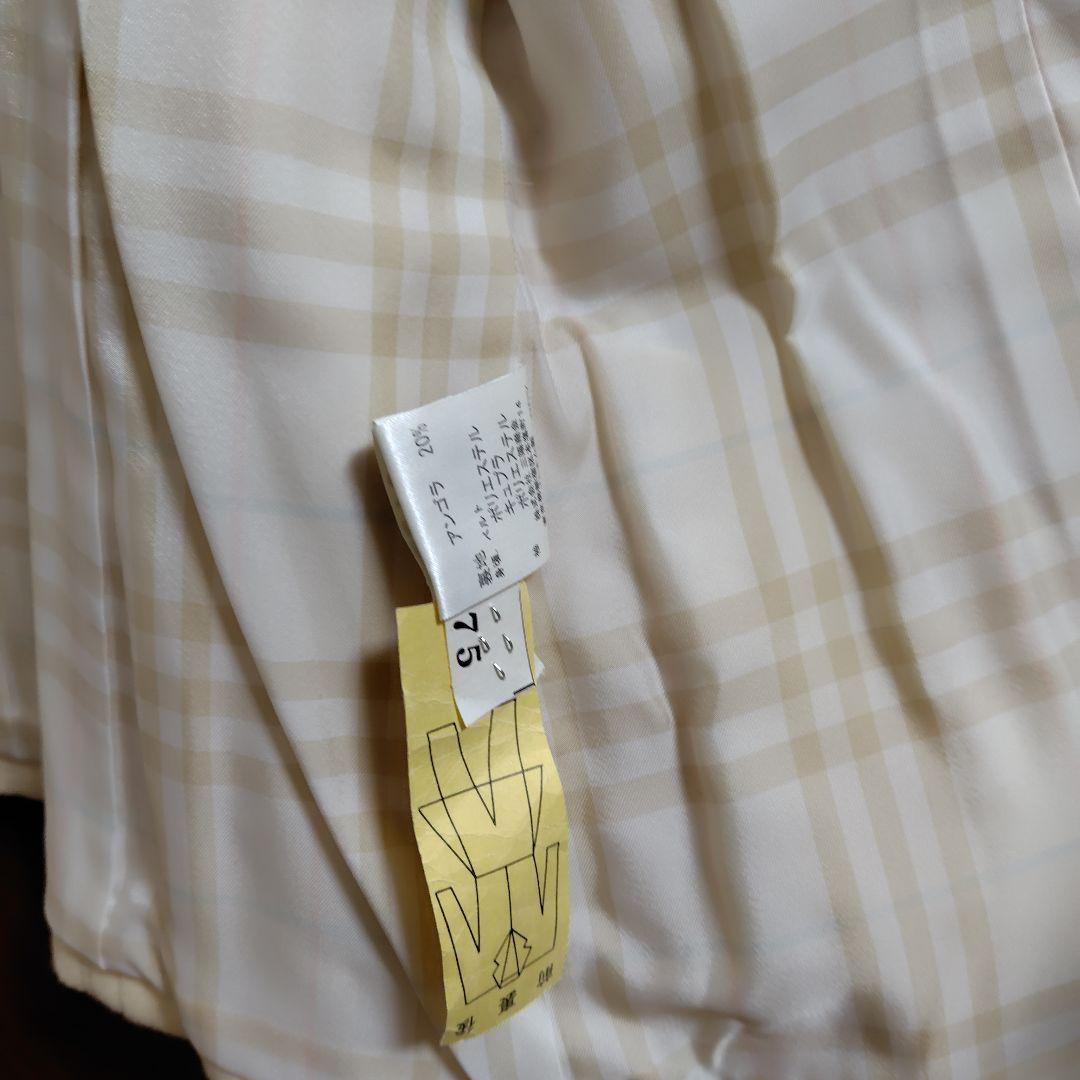 BURBERRY BLUE LABEL 38 アンゴラ混ウールコート