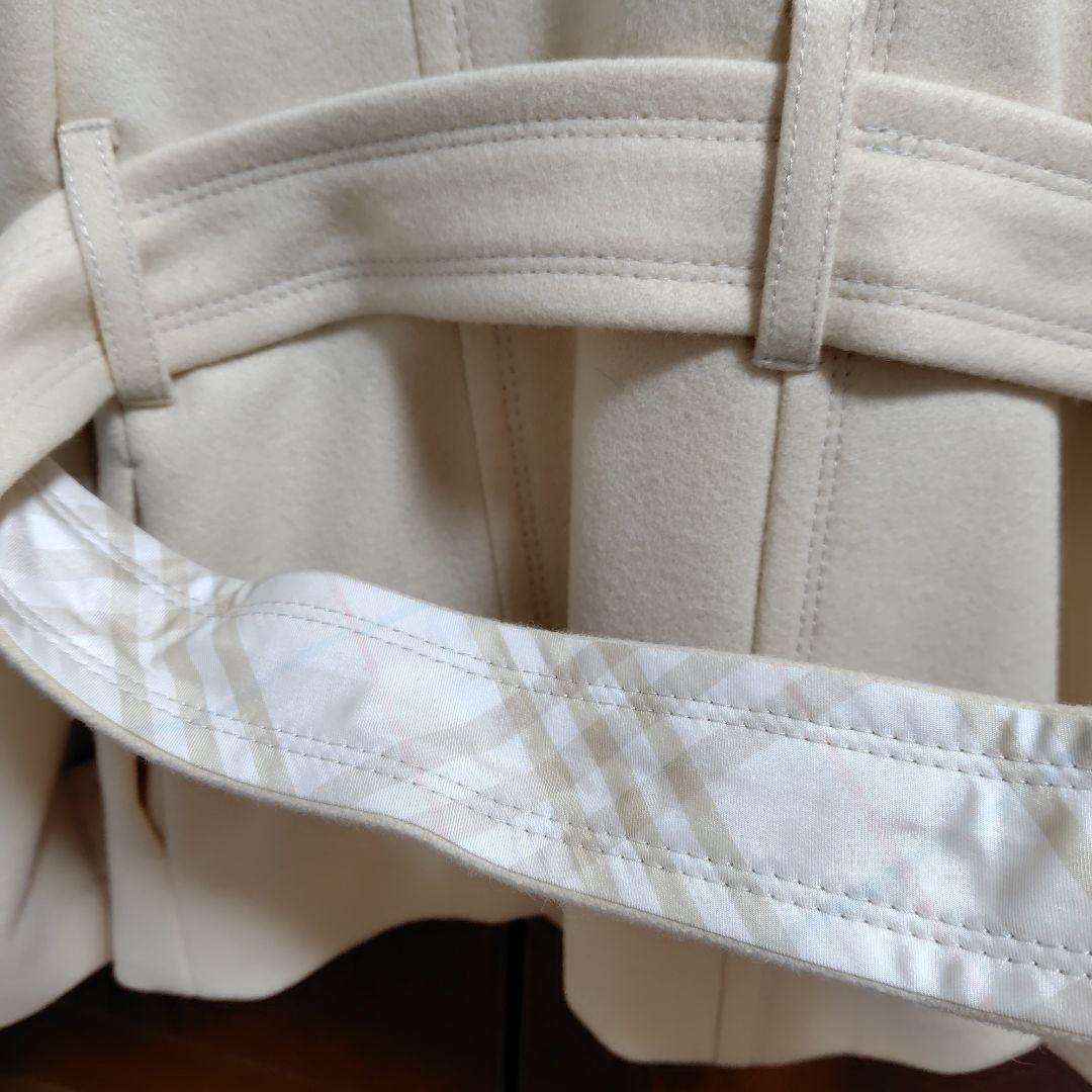 BURBERRY BLUE LABEL 38 アンゴラ混ウールコート
