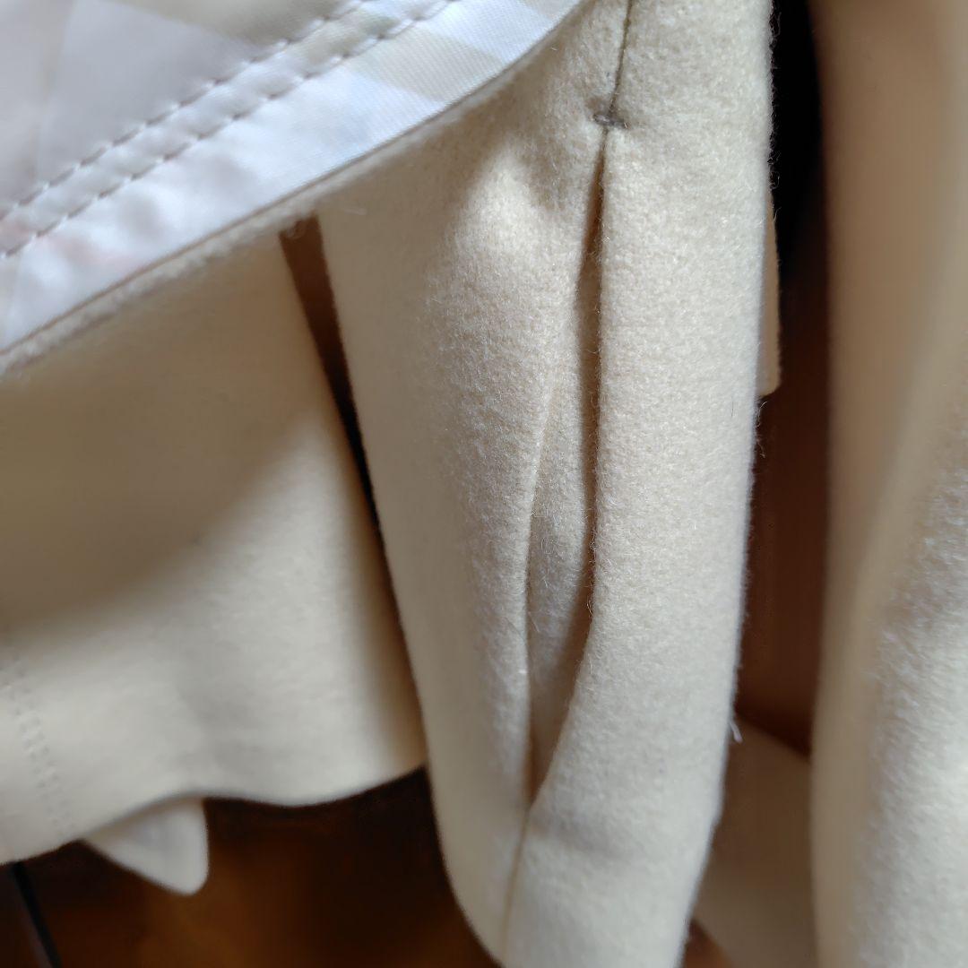 BURBERRY BLUE LABEL 38 アンゴラ混ウールコート