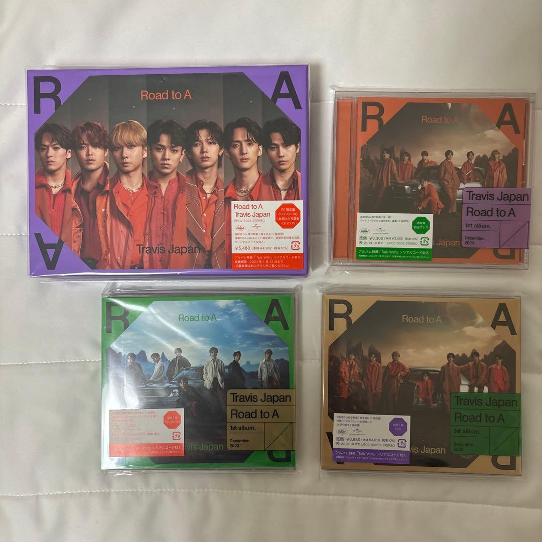 TravisJapan Road to A FC限定盤 等4点セット