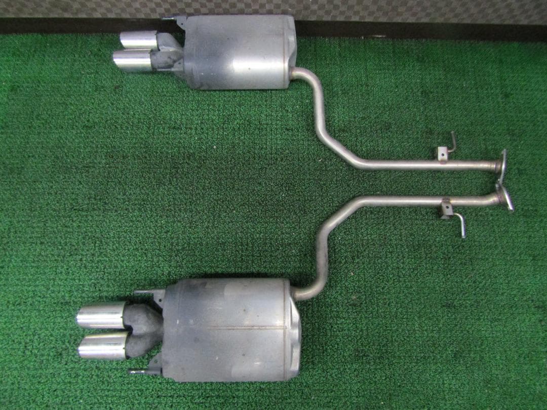 ☆送料込☆良好品☆トヨタ 220系 クラウン RS 純正 リアマフラー 2本出し