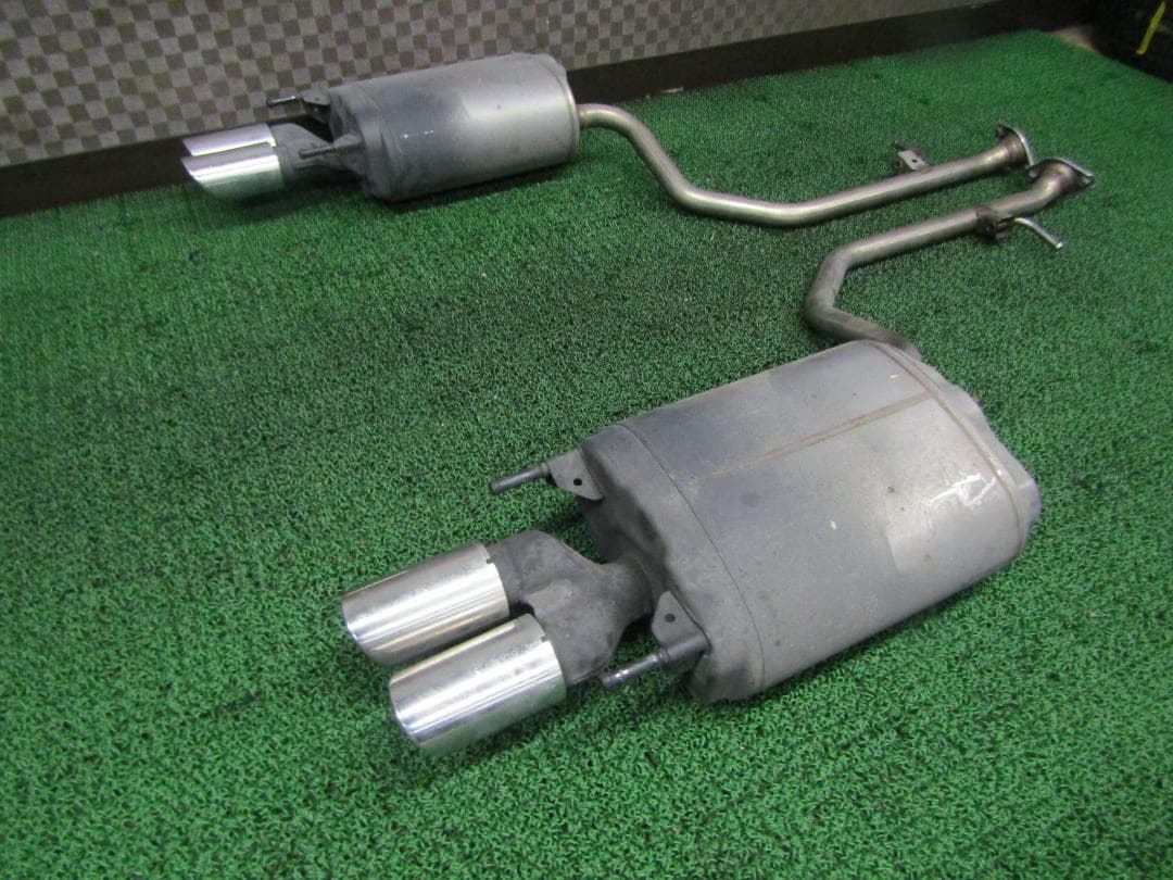 ☆送料込☆良好品☆トヨタ 220系 クラウン RS 純正 リアマフラー 2本出し