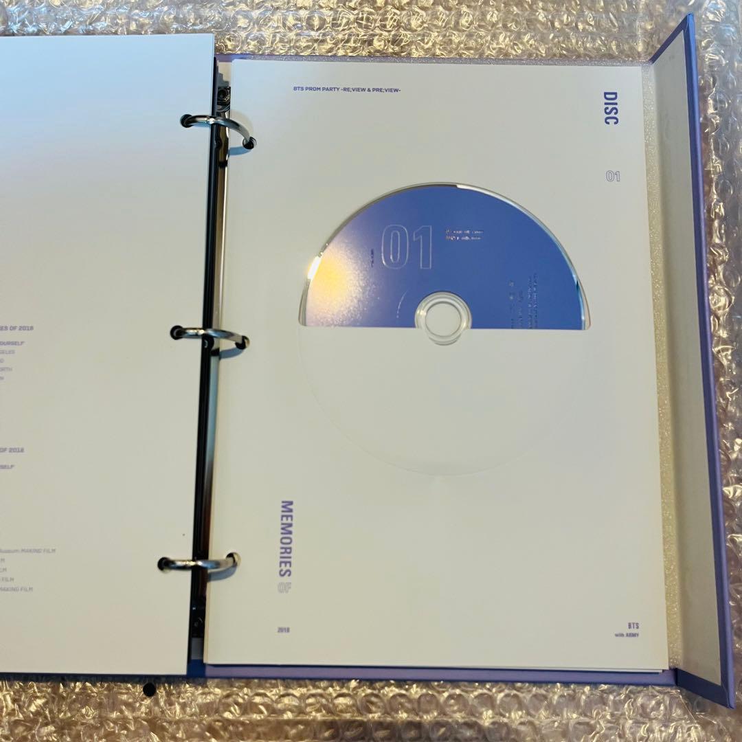 【V テヒョントレカ付】BTS Memories of 2018 DVD