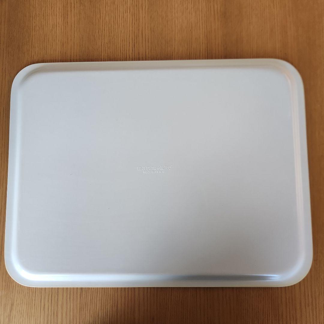 【レア】マリメッコ　ウニッコ　トレイ　大　marimekko