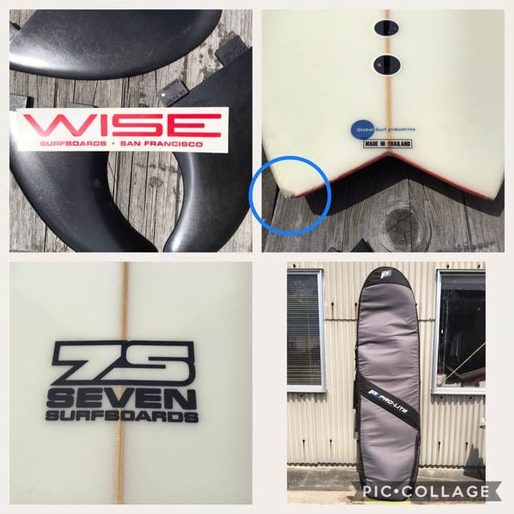 7S SEVEN SURFBOARD・ セブン サーフボード・長さ 7'0\"