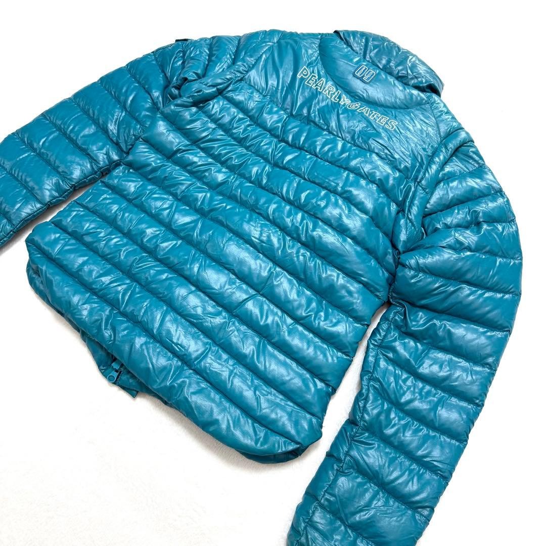 PEARLY GATES 軽量ダウンジャケット レディースS ゴルフ 2way
