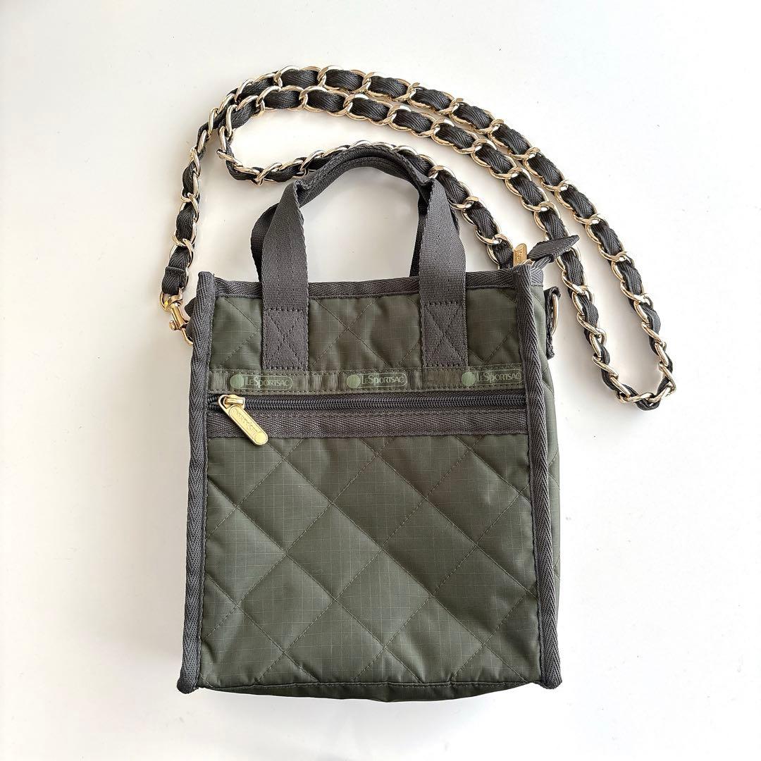 新品 LeSportsac CHAIN MINI N/S TOTE レスポート