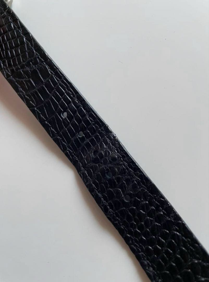 THE SOLE NATOベルト　クロコダイル 20mm