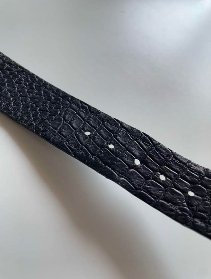 THE SOLE NATOベルト　クロコダイル 20mm