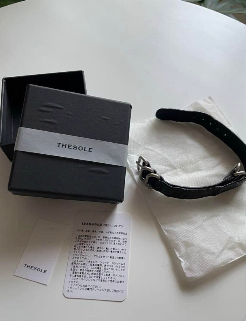 THE SOLE NATOベルト　クロコダイル 20mm