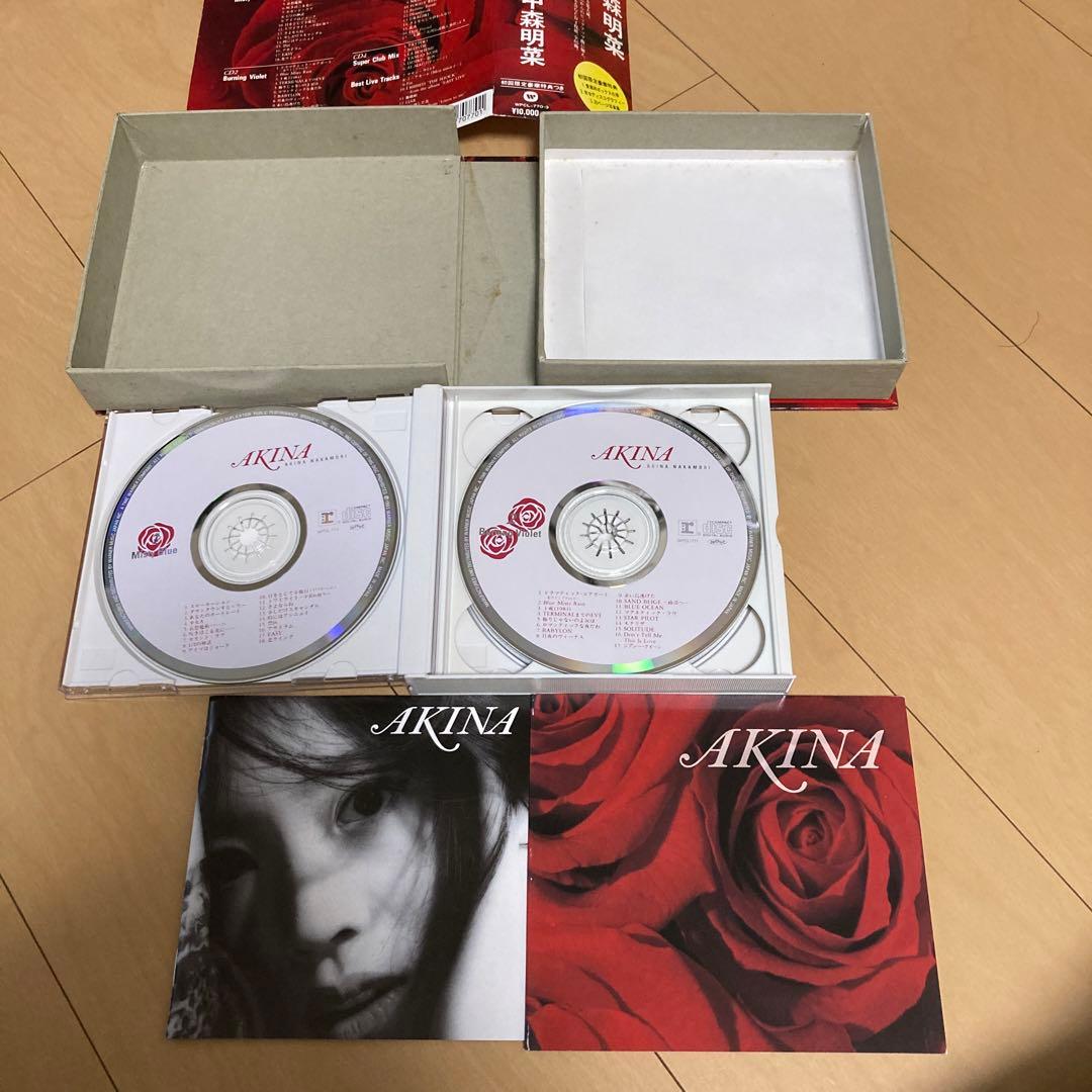 【即購入ok!!】中森明菜『AKINA』4枚組ベスト 初回限定豪華BOX仕様