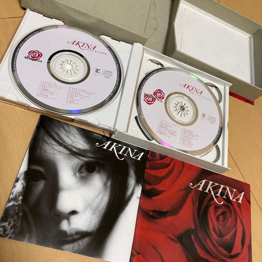 【即購入ok!!】中森明菜『AKINA』4枚組ベスト 初回限定豪華BOX仕様