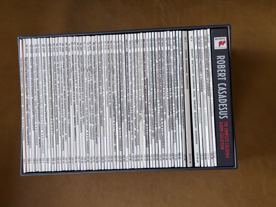 ロバート・カサデュス CD 完全 コロンビア アルバムコレクション