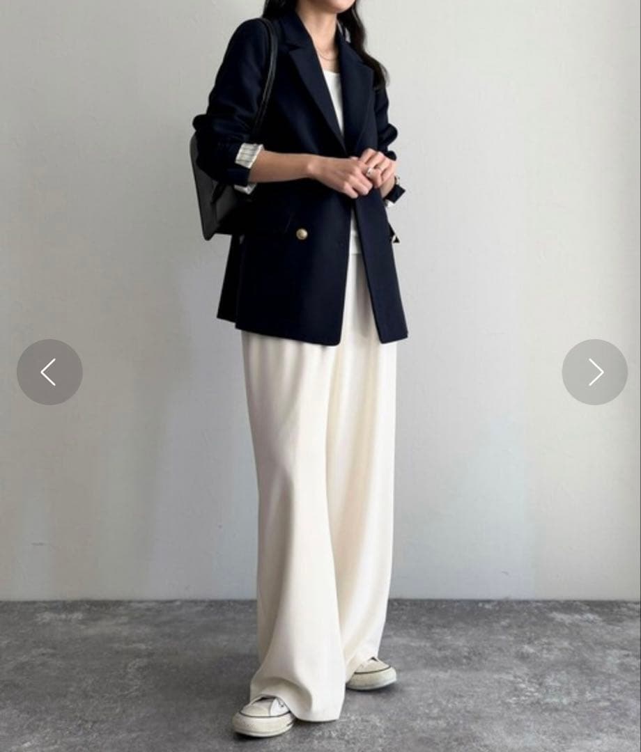 【2025SSタグ付未使用品】fredy emue ダブルブレストジャケット