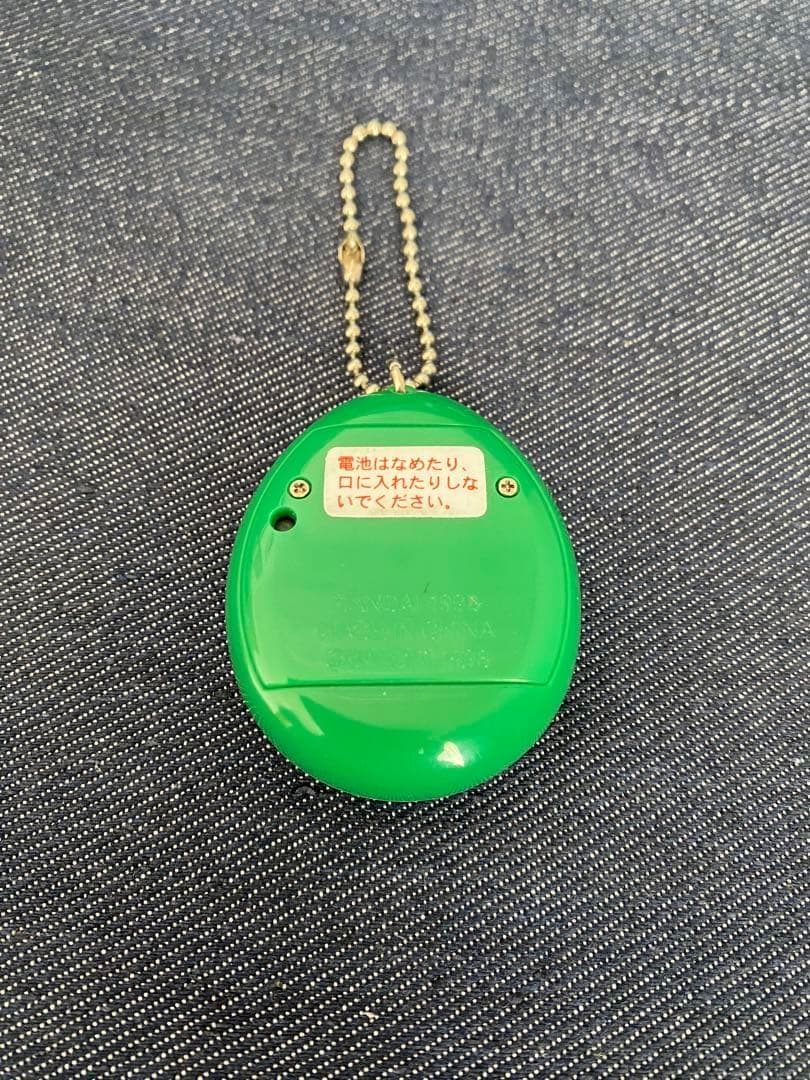 【動作確認済】サンタクロっちのたまごっち 　グリーン　緑　SH7