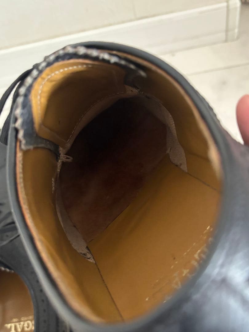 リーガル 靴 メンズ ビジネス ウイングチップ 6681 2235ブラック