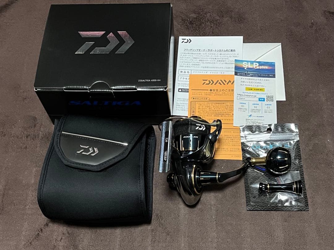 DAIWA 23 SALTIGA 4000-XH 使用数回5回美品