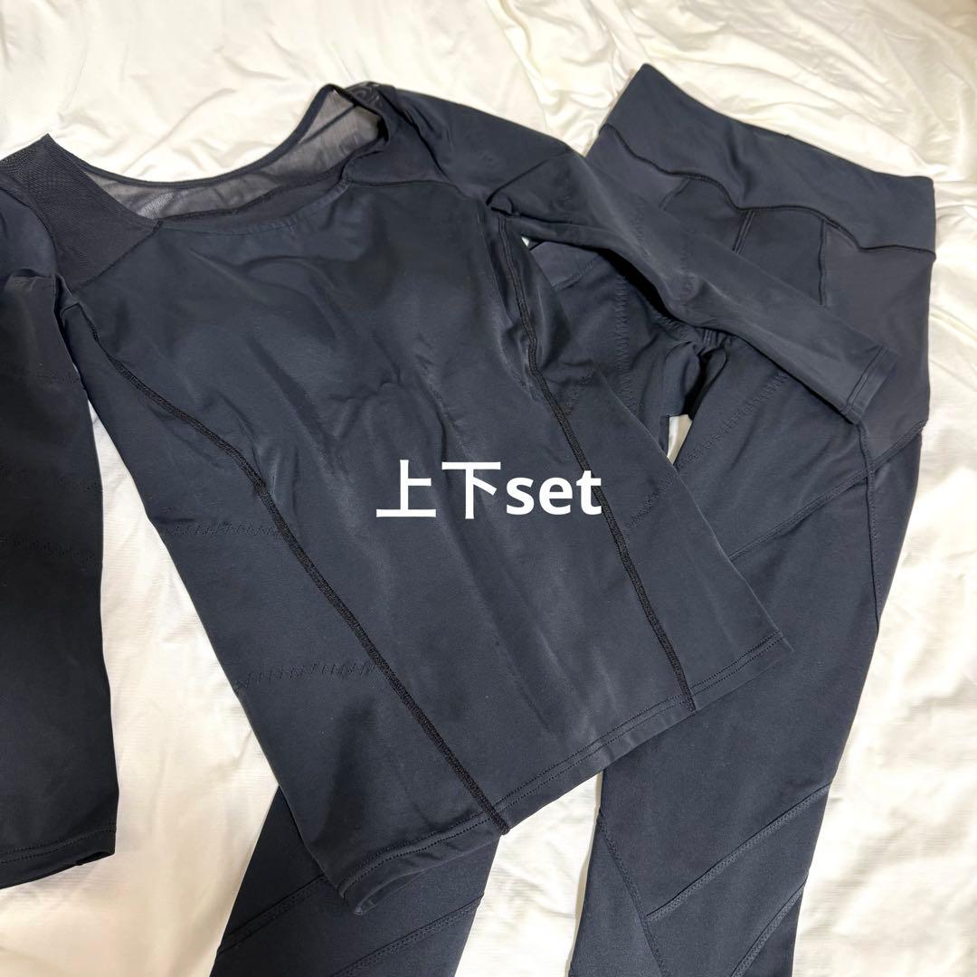 【リントスル】ピラティスウェア Mサイズ上下セット